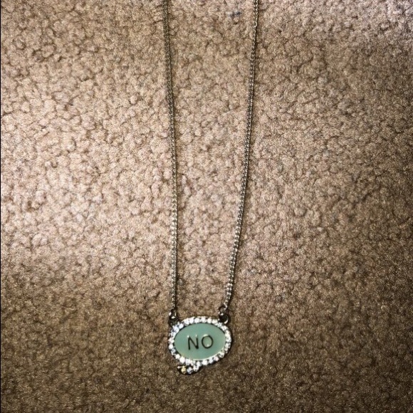 Guess Other - GUESS “No” Necklace